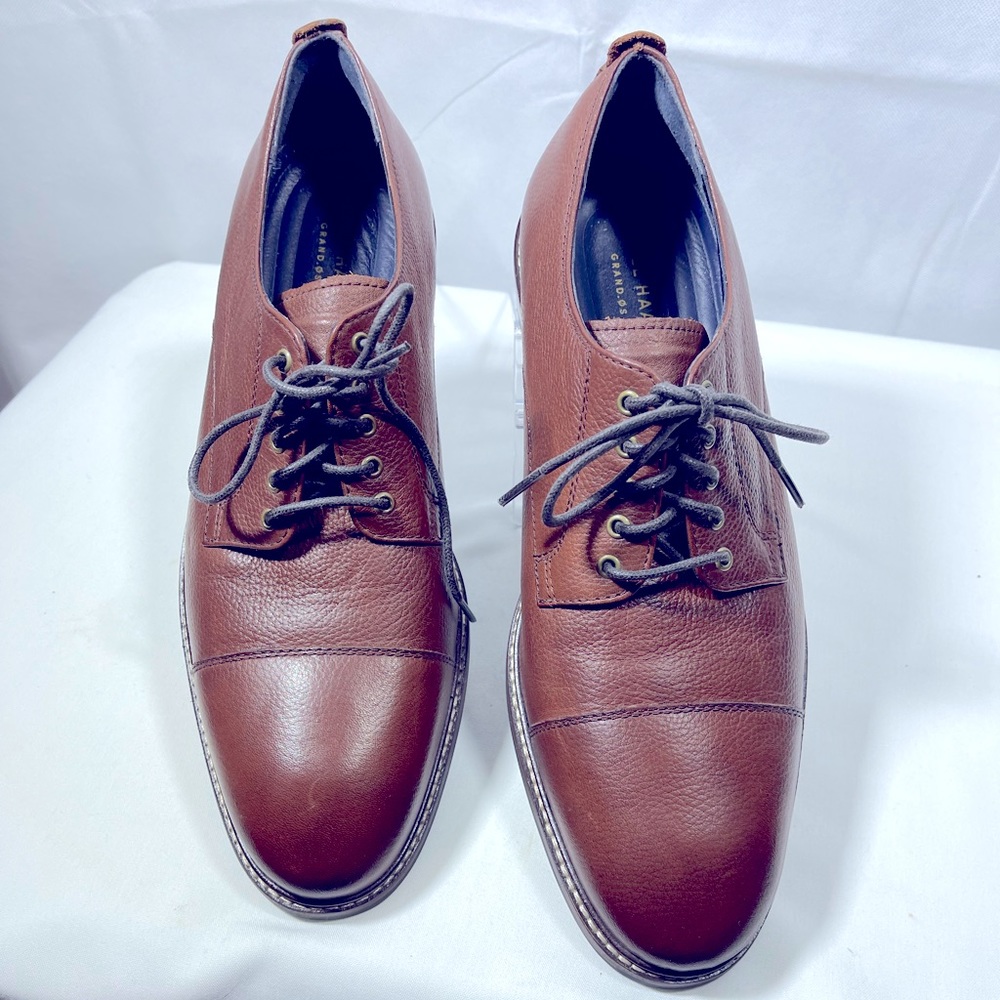 COLE HAAN Benton Oxford British Tan Mens Size 11m Dress Shoe